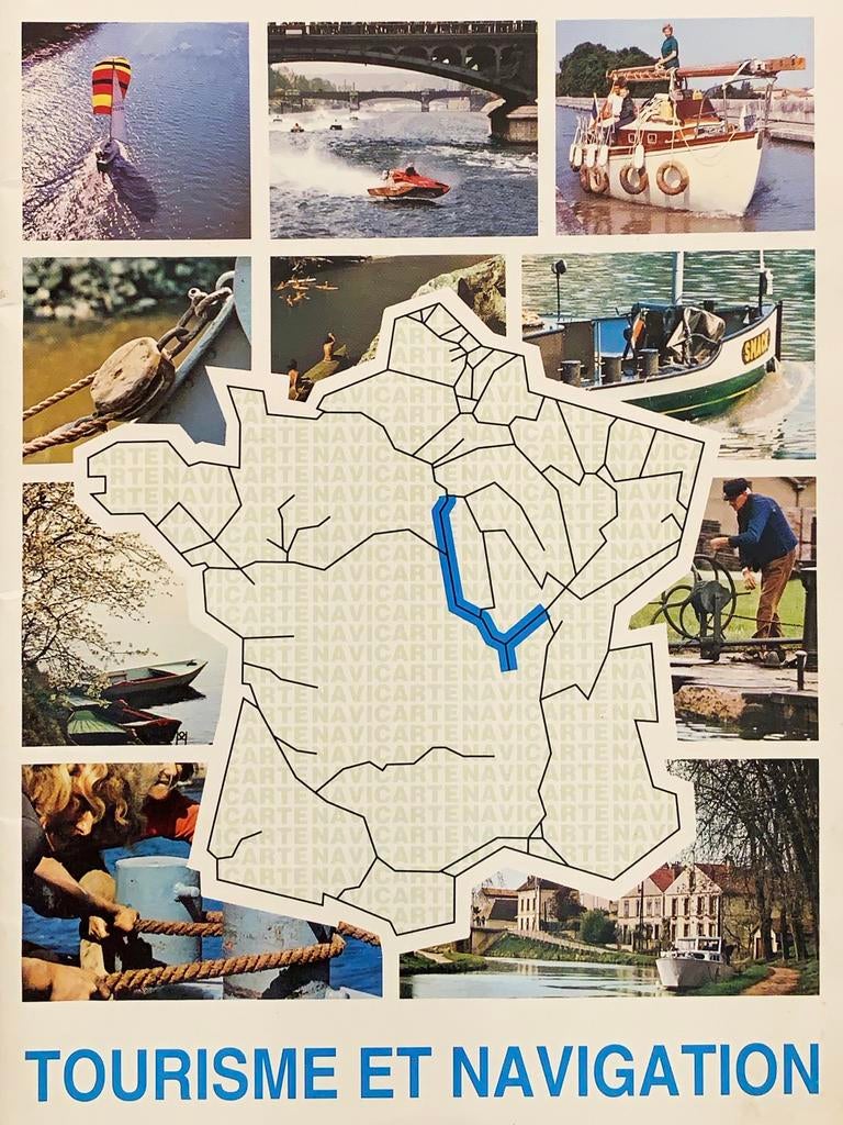 Vaarkaarten Frankrijk, Watersport en Boten, Ophalen of Verzenden, Gebruikt, Overige typen