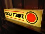 Vintage Barclay/Lucky Strike lichtbak dubbelzijdig, Verzamelen, Ophalen, Lucky Strike, Gebruikt, Usa