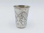 Zilveren kiddush cup, I.Y. Zakhoder, Berdichev, ca. 1900, Antiek en Kunst, Verzenden, Zilver