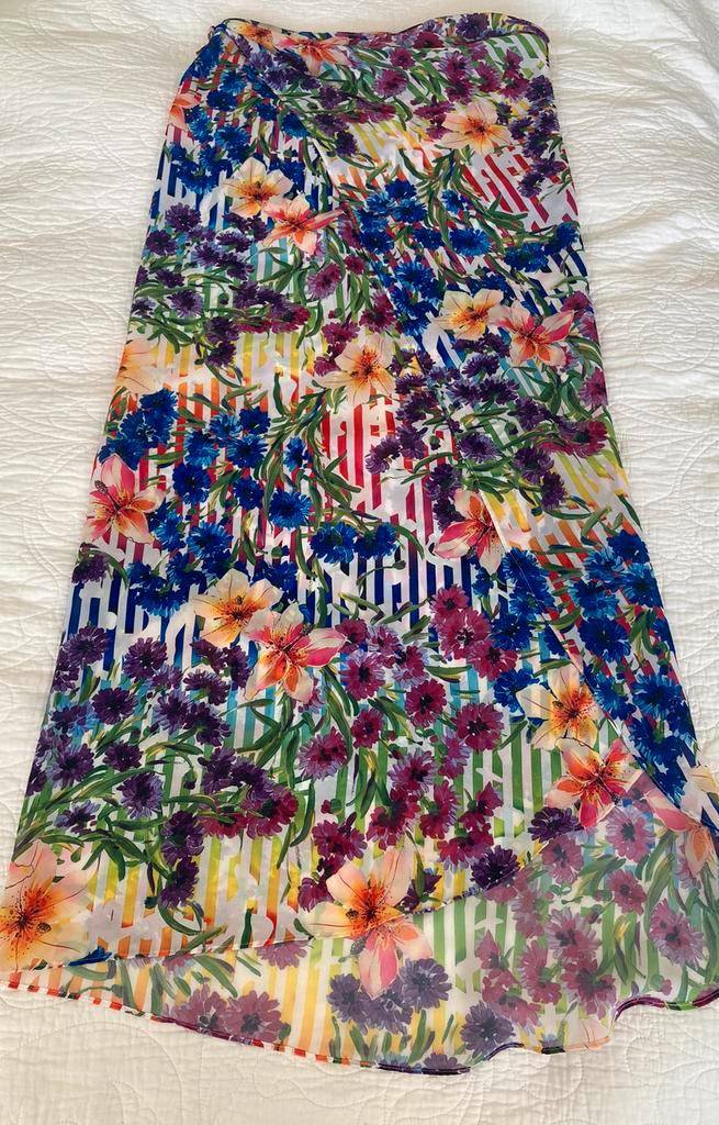 Pareo rok met prachtige print TU, Kleding | Dames, Rokken, Zo goed als nieuw, Onder de knie, Ophalen of Verzenden