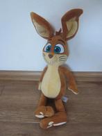 Cheeky Monster bruin zacht pluche groot Koos konijn knuffel, Ophalen of Verzenden, Zo goed als nieuw, Konijn