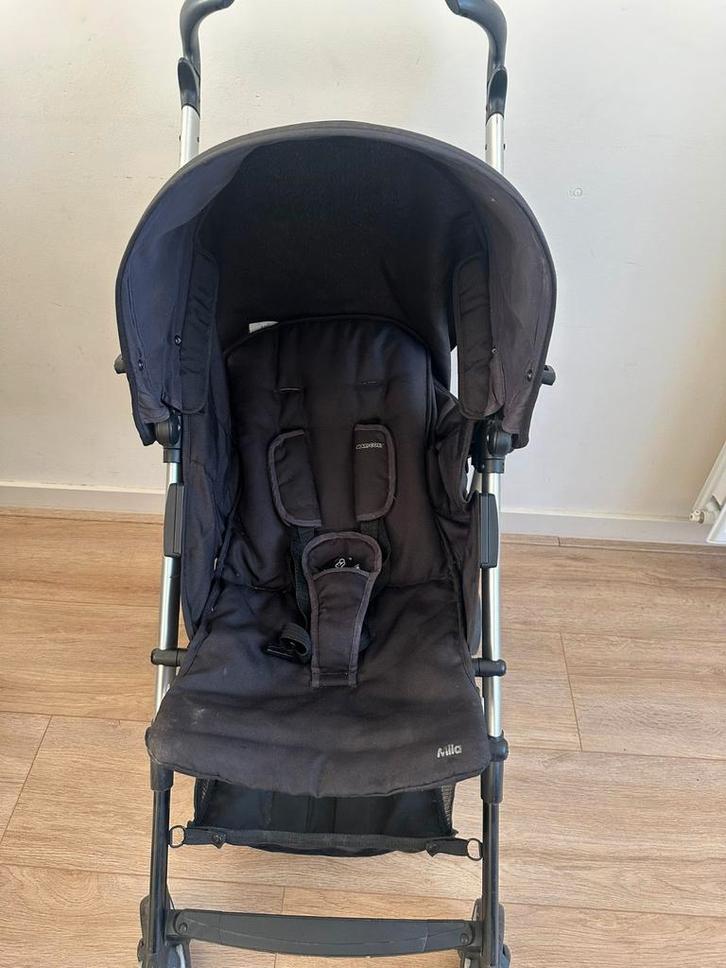 Buggy+Maxicosi+voetenzakken, Kinderen en Baby's, Buggy's, Gebruikt, Maxi-Cosi, Verstelbare rugleuning, Voetenzak, Zonnekap, Ophalen
