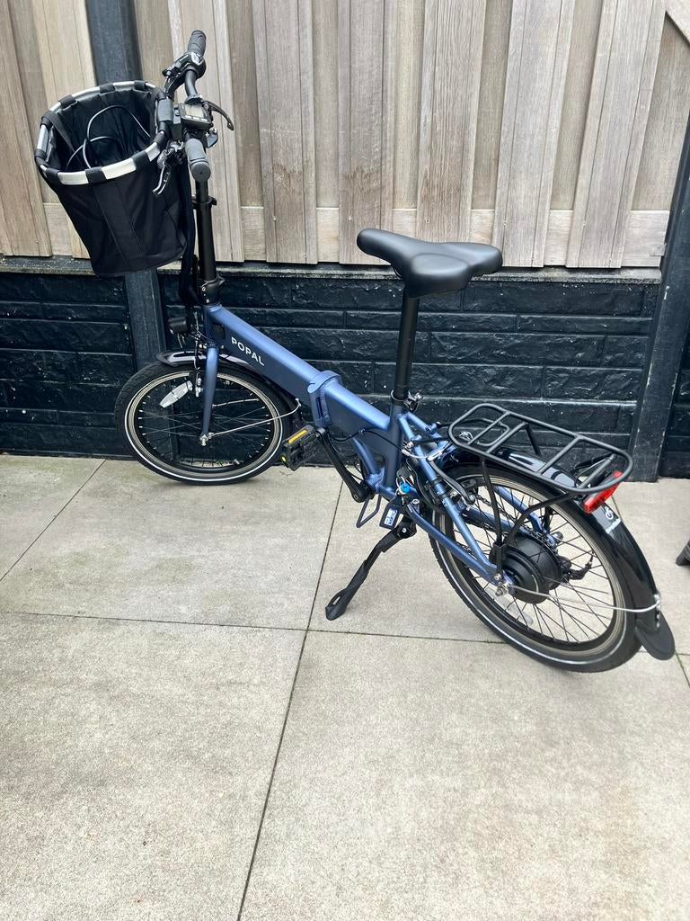 Zgan Electrische vouwfiets Popal, Fietsen en Brommers, Fietsen | Vouwfietsen, Ophalen of Verzenden, Zo goed als nieuw, 20 inch of meer
