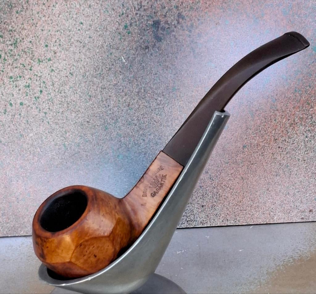 Pijp. Bruyère de Luxe. Garantie. Derby. Vintage.  14 cm., Ophalen, Zo goed als nieuw, (Water)pijp