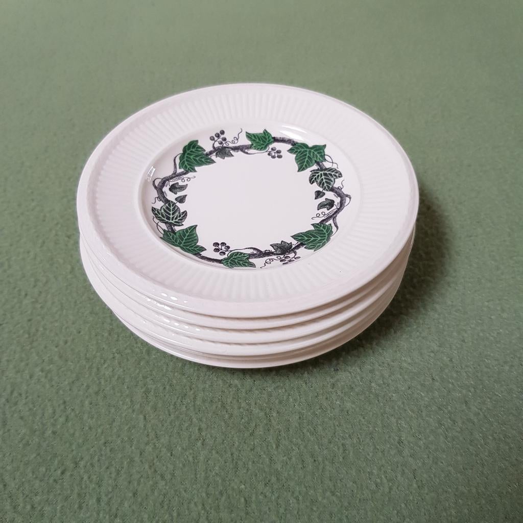 Wedgwood Stratford petit fours bordjes 13 cm, Ophalen of Verzenden