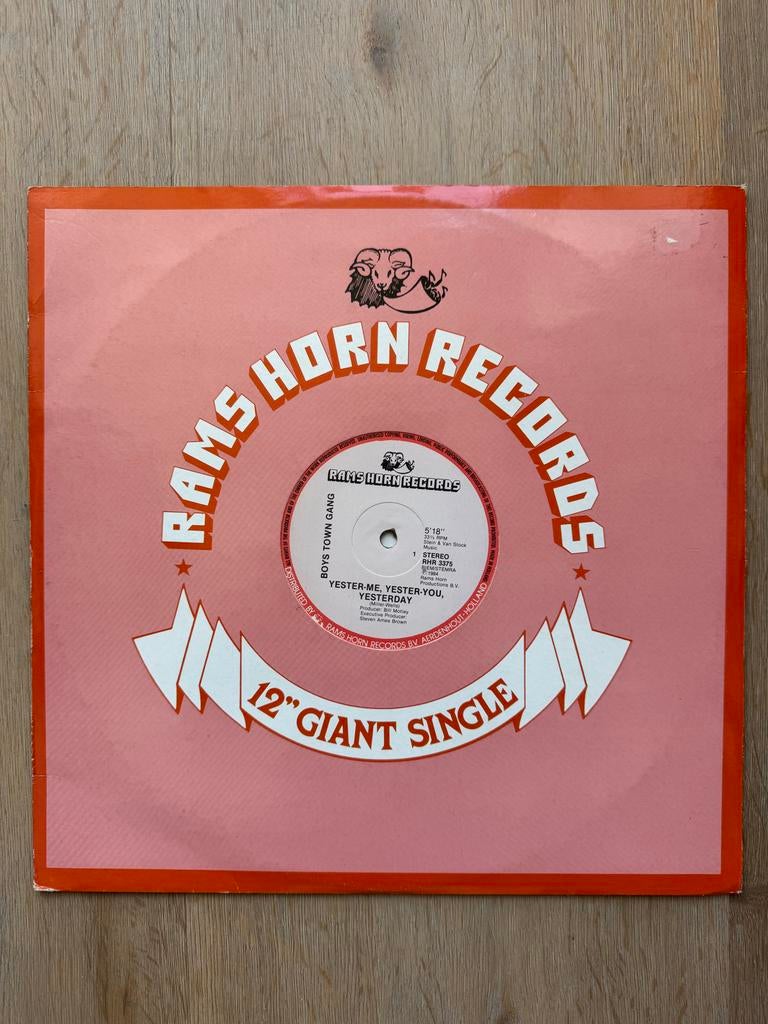 Boys Town Gang - Yester-Me, Yester-You, Yesterday 12", Ophalen of Verzenden, Gebruikt, 12 inch