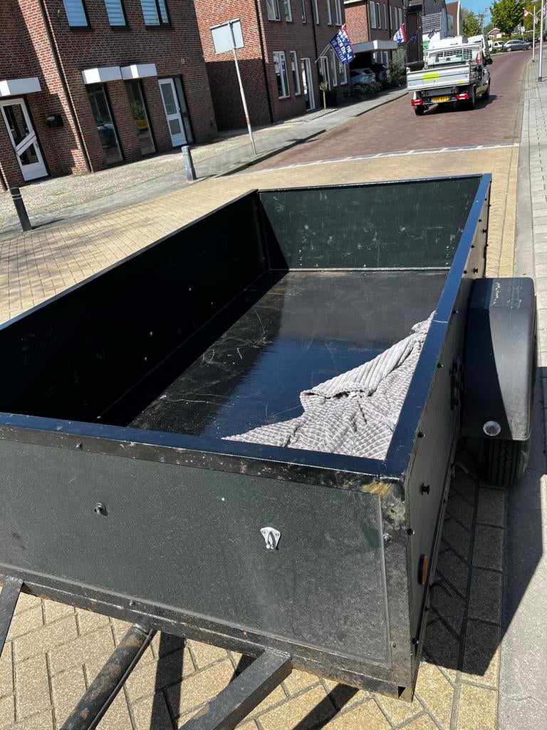 Stevige aanhanger - Ideaal voor tuinafval of verhuizing, Ophalen of Verzenden, Gebruikt