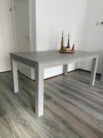 Greywash eettafel 160x90 cm, Huis en Inrichting, Tafels | Eettafels, Ophalen, Gebruikt, 50 tot 100 cm, 150 tot 200 cm