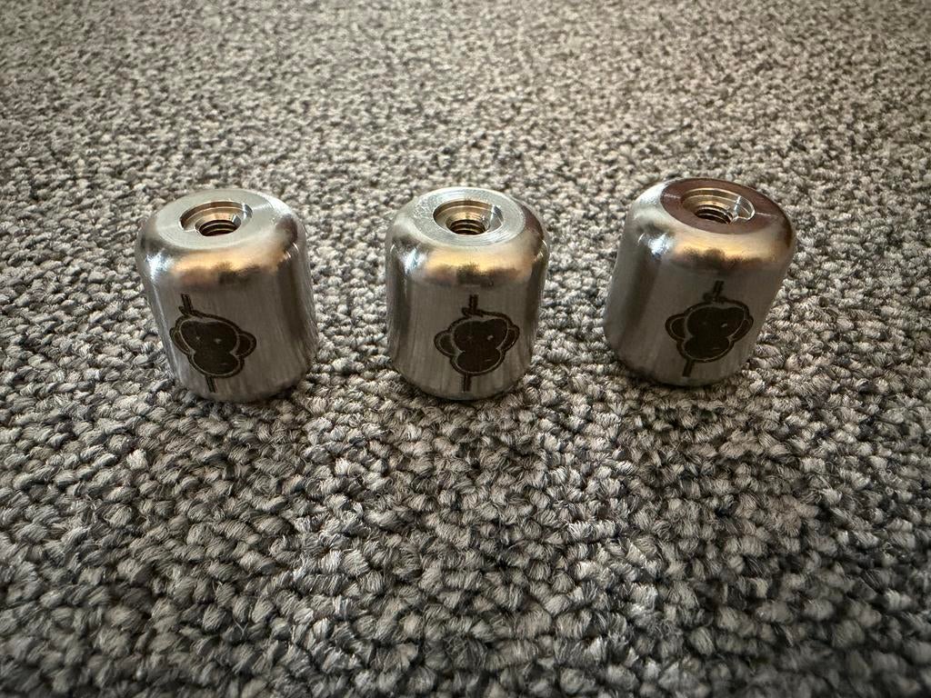 3 x MC Geert Ooms Stainless Steel bobbins NIEUWSTAAT!, Ophalen of Verzenden, Nieuw, Complete set