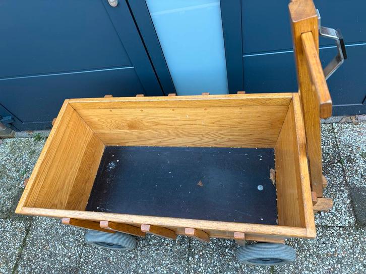 Houten bolderkar, Caravans en Kamperen, Bolderkarren, Gebruikt, Ophalen