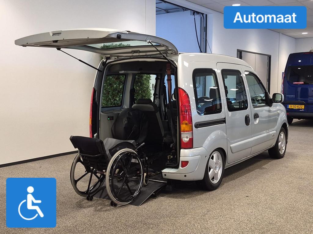 Renault Kangoo Rolstoelauto Automaat (airco) 3+1, Auto's, Renault, Automaat, Stof, Gebruikt, 49 €/maand