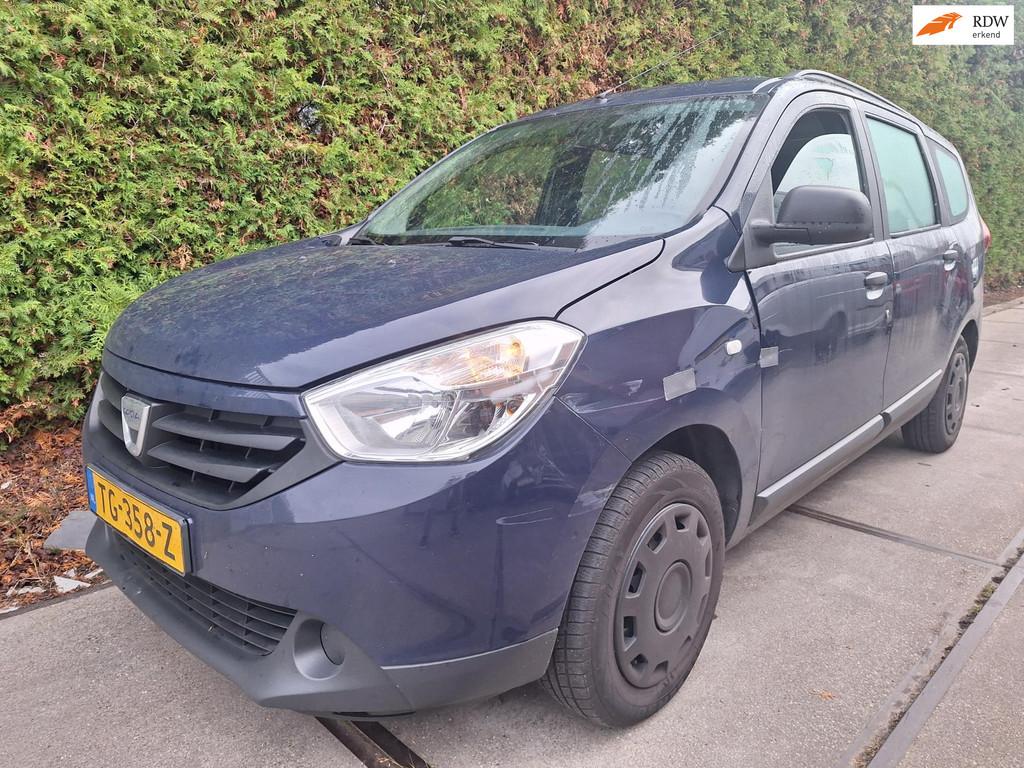 Dacia Lodgy 1.6 SCe 7p., Auto's, Dacia, Voorwielaandrijving, Gebruikt, Euro 6, 4 cilinders