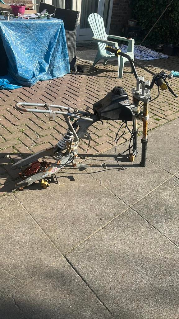 125 cc pitbike frame, 53 tot 57 cm, Ophalen of Verzenden, Zo goed als nieuw, 55 cm of meer