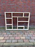 Houten Wandrek / Boekenrek/Letterbak, Ophalen, Gebruikt