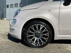 Fiat 500 1.2 Star Automaat *carplay *cruise *p-sensor *16", Gebruikt, 4 stoelen, Leder en Stof, Bedrijf