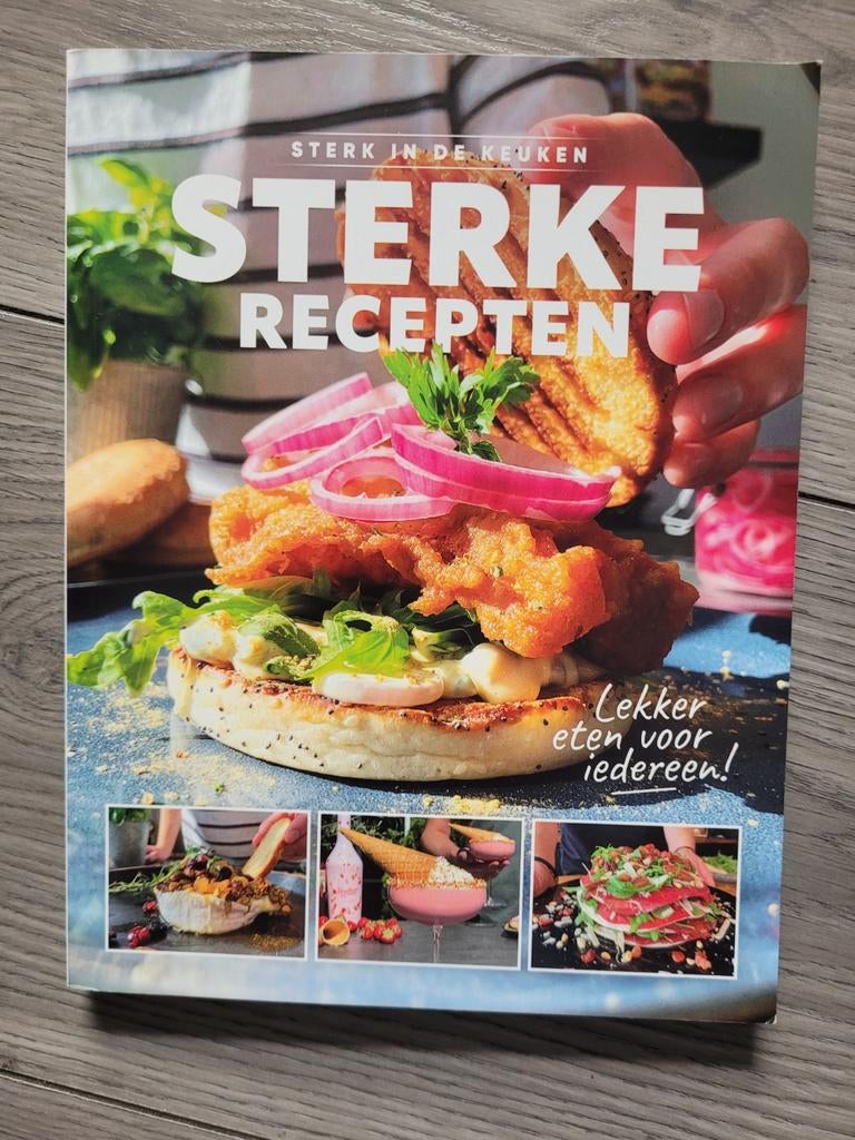 Sterke Recepten - Sterk in de Keuken kookboek, Boeken, Kookboeken, Ophalen of Verzenden