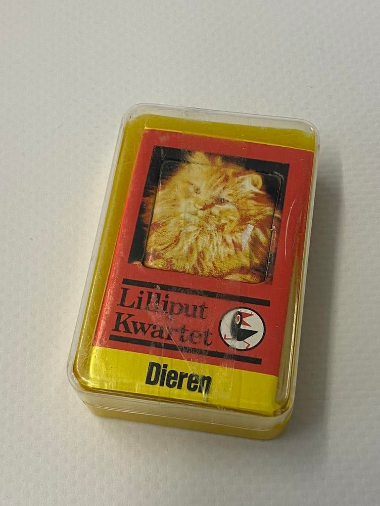 Lilliput Kwartetspel Dieren, Verzamelen, Ophalen of Verzenden, Gebruikt, Kwartet(ten)