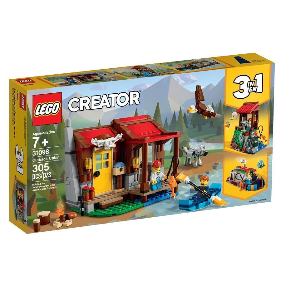 LEGO Creator 31098 Hut in de Wildernis * 't LEGOhuis *, Kinderen en Baby's, Speelgoed | Duplo en Lego, Lego, Nieuw, Ophalen of Verzenden