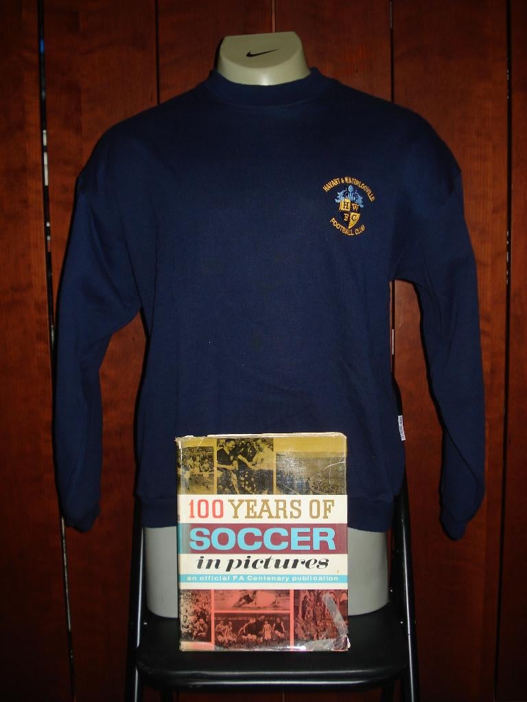 Match worn / matchworn trui Havant Waterlooville Fc + boek., Maat L, Ophalen of Verzenden, Gebruikt, Shirt
