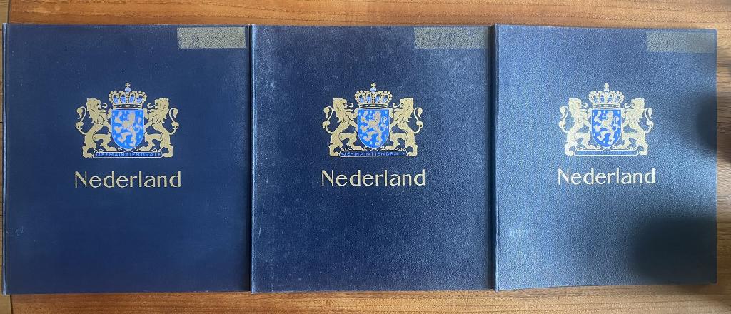 Postzegels Nederland in Davo Albums 2 delen, Postzegels en Munten, Postzegels | Nederland, Ophalen of Verzenden, Gestempeld