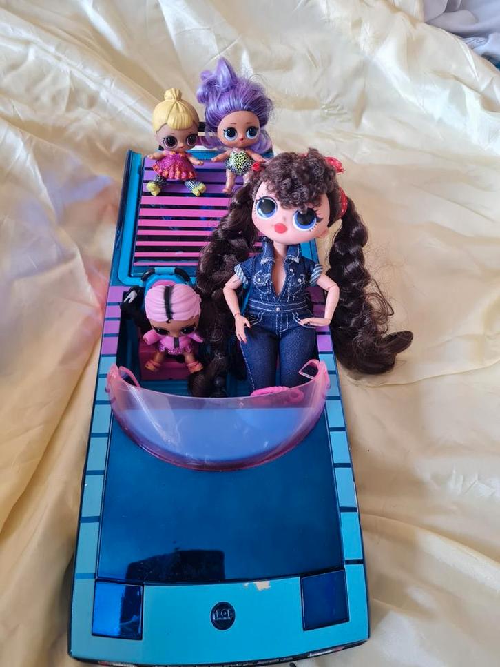 L.O.L. Surprise! Disco Auto Set met OMG Pop & Poppetjes, Kinderen en Baby's, Speelgoed | Poppen, Nieuw, Barbie, Ophalen of Verzenden