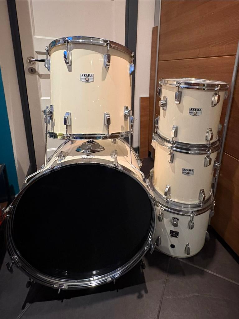 TAMA Swingstar Vintage drumstel  begin jaren '80 JAPAN, Muziek en Instrumenten, Drumstellen en Slagwerk, Ophalen, Gebruikt, Tama