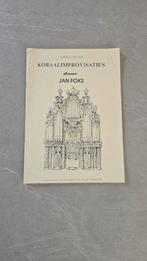 Koraalimprovisaties door Jan Foks - Orgelmuziek, Muziek en Instrumenten, Ophalen of Verzenden