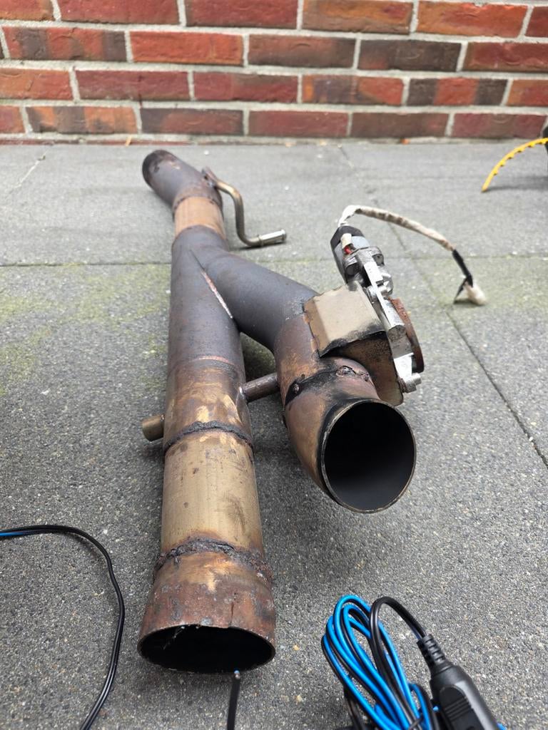3 inch Uitlaatklep/Dump met afstandsbediening !, Auto-onderdelen, Uitlaatsystemen, Ophalen of Verzenden, Gebruikt