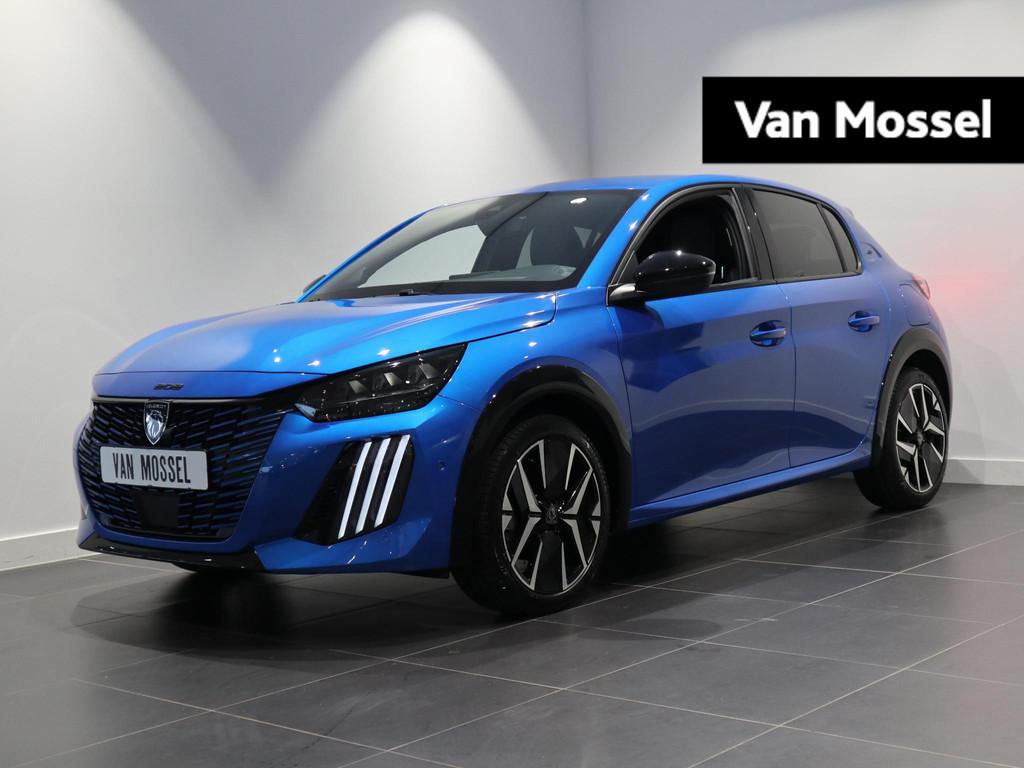 Peugeot e-208 GT - PANORAMADAK - ALCANTARA INTERIEUR - 400KM, Auto's, Peugeot, Stof, 156 pk, Blauw, Nieuw