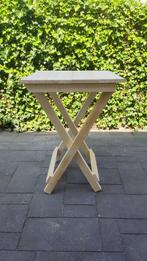 Inklapbare statafel, Ophalen, Nieuw, Vierkant, Hout