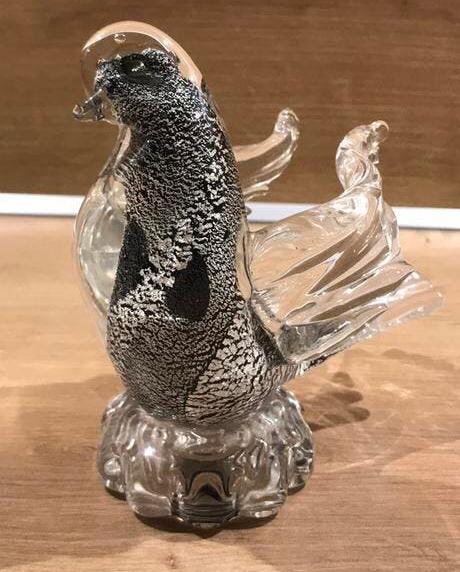 Glassculptuur vogel/duif, Ophalen of Verzenden