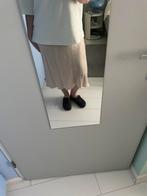 H&M midi rok, Maat 38/40 (M), Beige, Ophalen of Verzenden, Gedragen