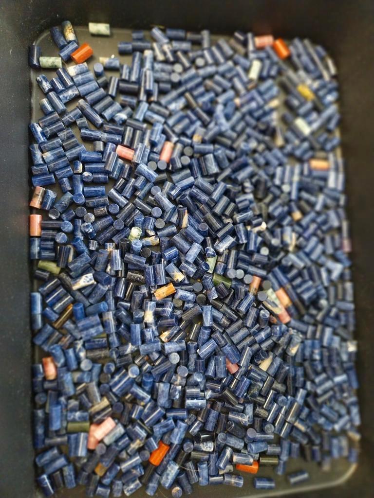 Mega partij edelsteen staafjes ongeboord, Ophalen of Verzenden, Nieuw