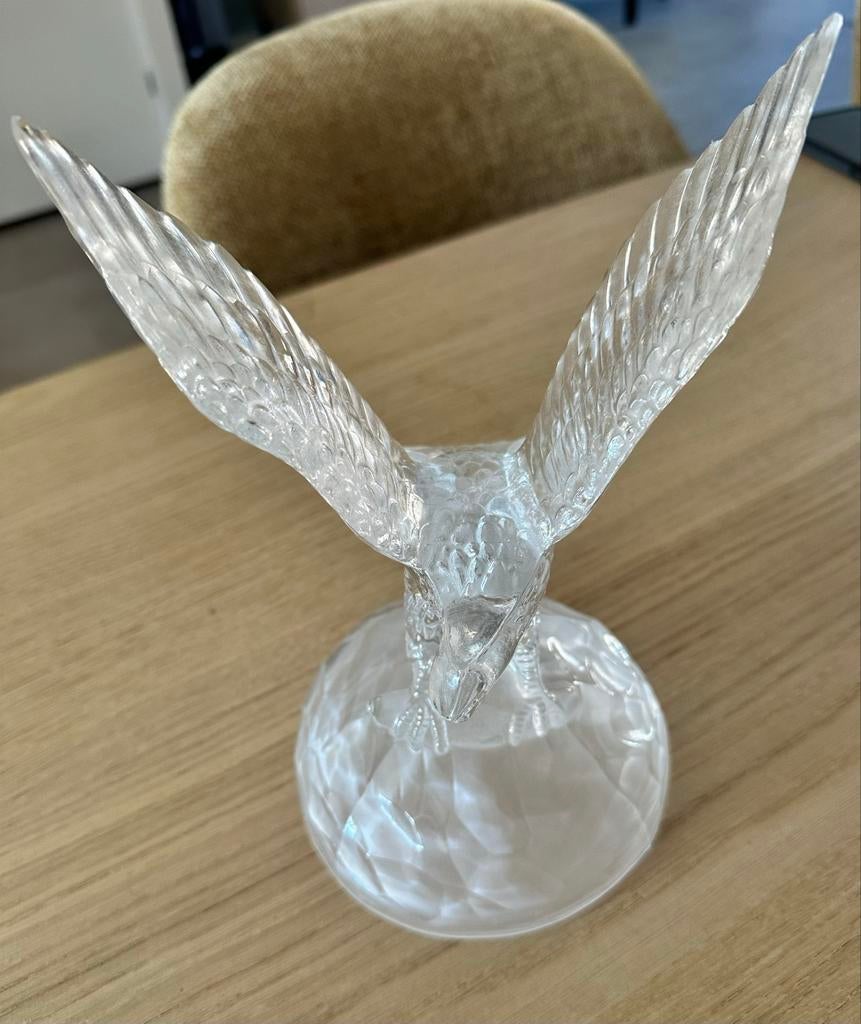 Glazen beeldjes: Pauw, Adelaar en Haan, Ophalen, Glas, Handgemaakt, 20 - 50 cm