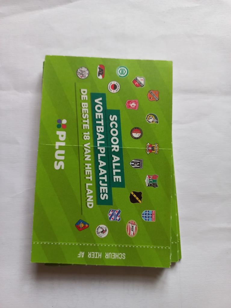 Plus voetbalplaatjes, Verzamelen, Supermarktacties, Plus, Ophalen of Verzenden