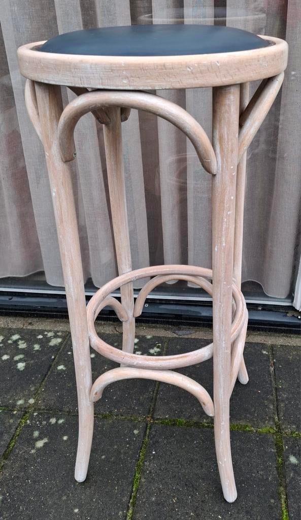 Barkruk Thonet vintage look., Huis en Inrichting, Ophalen, Gebruikt, Met voetsteun, 60 tot 90 cm