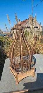 Superleuke sierlijke vogelkooi hout ijzer, Ophalen of Verzenden