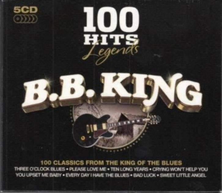 5CD: B.B. King – 100 Hits Legends B.B. King (ZGAN) Fat Box, Cd's en Dvd's, Cd's | Jazz en Blues, Ophalen of Verzenden, 1980 tot heden