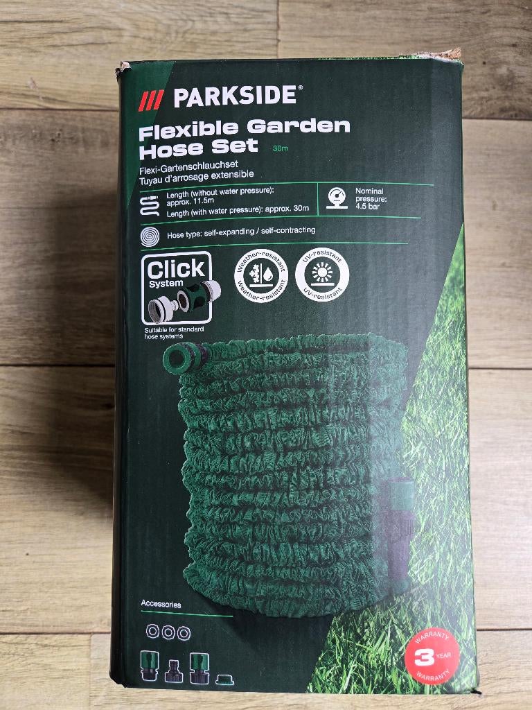Parkside flexible tuinslang, Tuin en Terras, Tuinslangen, Ophalen of Verzenden, Nieuw, Tuinslang
