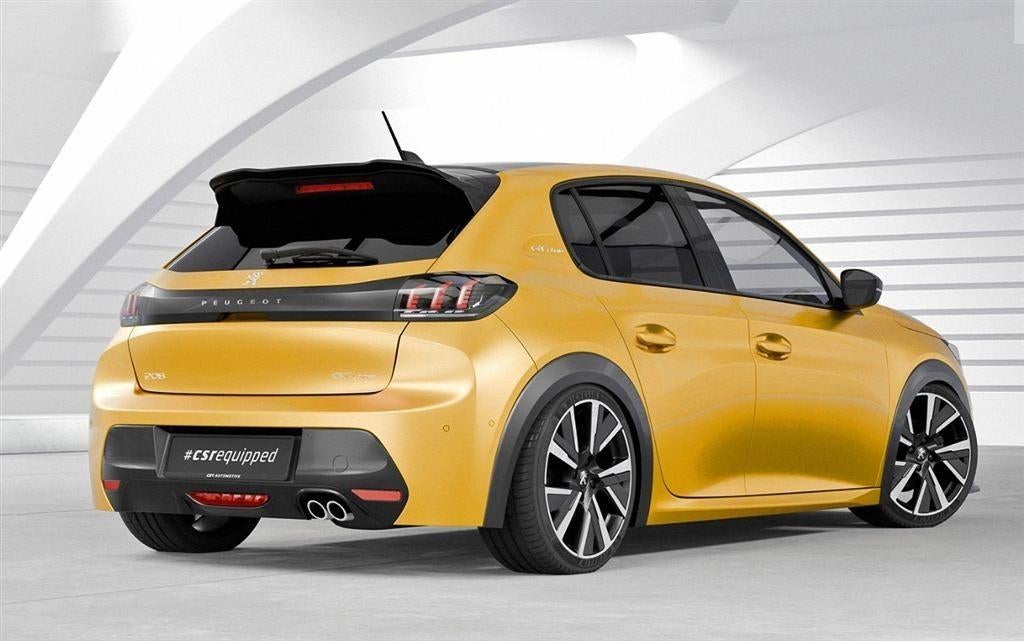 Achterklep Spoiler Cap Peugeot 208 II HF057, Auto diversen, Tuning en Styling, Verzenden
