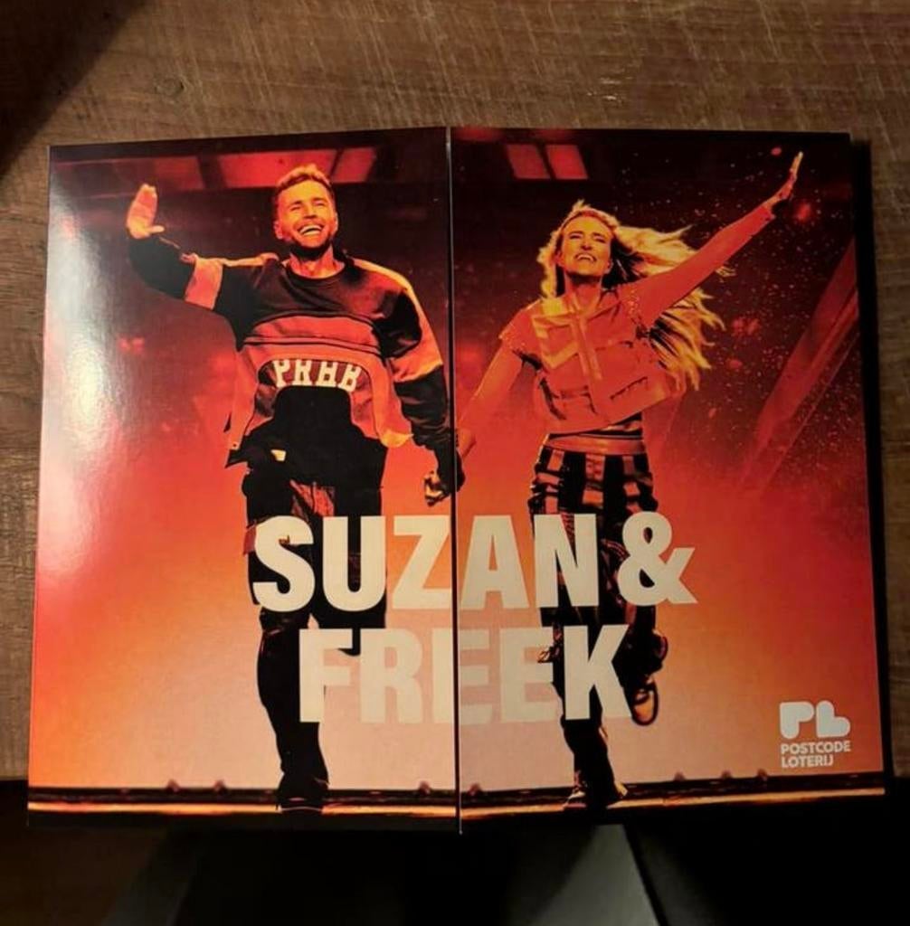4 Tickets Suzan en Freek 31 mei 2026, Ophalen of Verzenden, 2000 tot heden, Zo goed als nieuw, Overige formaten