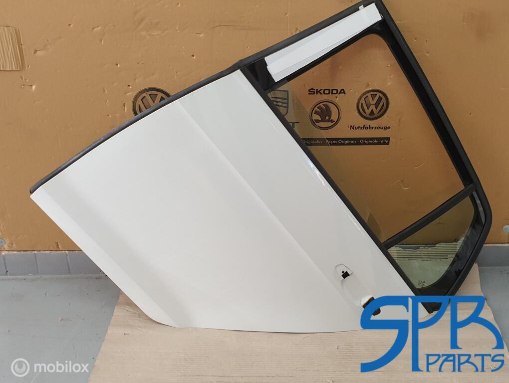 GOLF 7 PURE White LINKS ACHTER LINKSACHTER DEUR PORTIER LC9A, Nieuw, Ophalen of Verzenden, Achter, Volkswagen