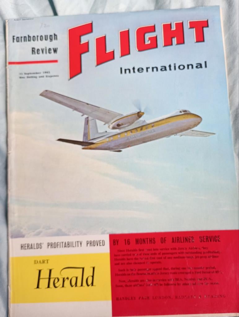 Luchtvaart blad Flight International 1962, Verzamelen, Luchtvaart en Vliegtuigspotten, Gebruikt, ?, Boek of Tijdschrift, ?