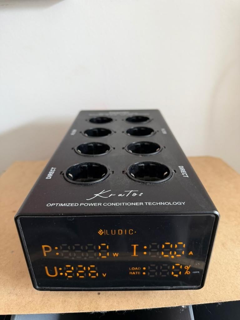 LUDIC KRATOS Hifi stekkerblok en filter, Ophalen of Verzenden, Zo goed als nieuw