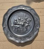Tinnen wandbord herberg, Antiek en Kunst, Antiek | Tin, Ophalen of Verzenden