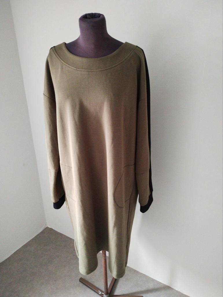 Vlotte Jurk Norah Mode., Maat 38/40 (M), Ophalen of Verzenden, Zo goed als nieuw, Groen