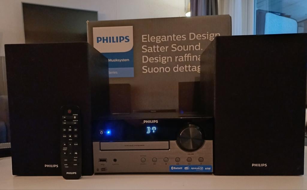 Philips micro set, Audio, Tv en Foto, Stereo-sets, Ophalen, Philips, Tuner of Radio, Zo goed als nieuw