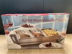 Buffet-warmhoudschalen, Ophalen, Zo goed als nieuw, Minder dan 100 cm, Grijs