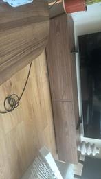 Naduvi tv meubel emma walnoot, Ophalen, Gebruikt, 100 tot 150 cm, Minder dan 100 cm