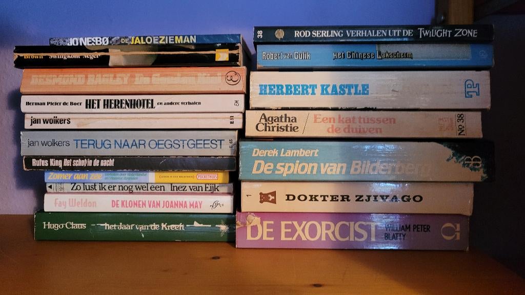 STAPEL BOEKEN 3 EURO, Ophalen of Verzenden, Gelezen, Diverse auteurs, Nederland